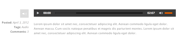 Formato Audio